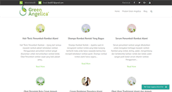 Desktop Screenshot of greenangelica.biz
